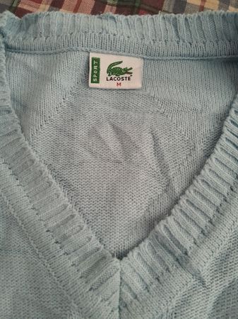 Suéteres de gola em V Lacost