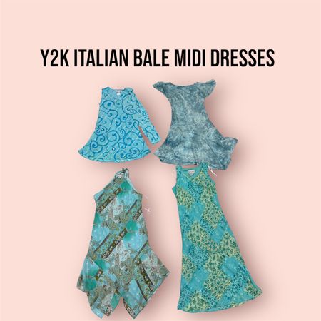 ROBES MIDI ITALIENNES Y2K