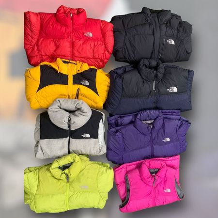 *DIE NORTH FACE PUFFER-JACKEN*
