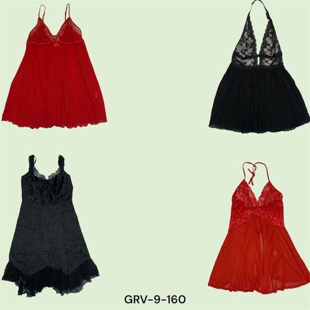 Robe de Nuit Chic Y2K – Ultra-Confortable et Tendance (9-160)