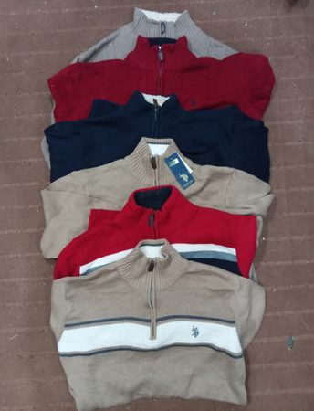 US Polo demi-zip 25 pièces