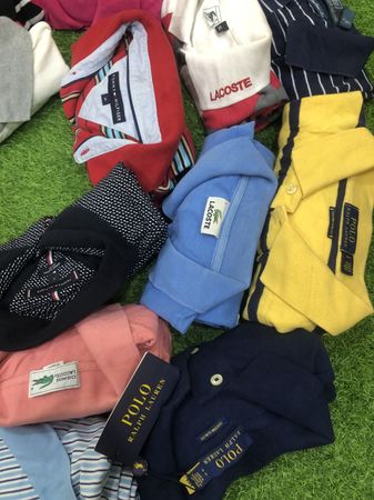 T-shirts col polo Tommy Lacoste Grade A 150 pièces