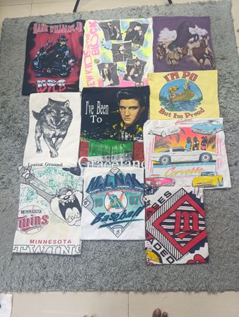 T-shirts à couture simple