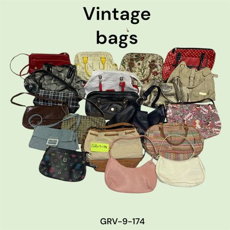 Sacs vintage rétro – Le parfait mélange de style et d'histoire (9-174)