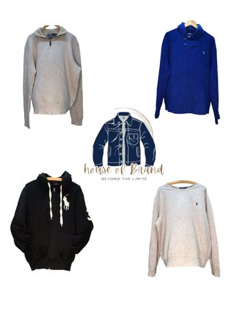 Polo Ralph Lauren, Us Polo Assn demi-zip, sweats à capuche, pulls et sweat-shirts.