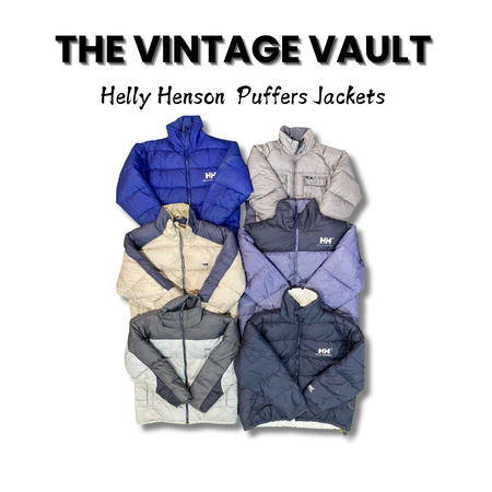 Helly Henson puffer jackets 25 pcs