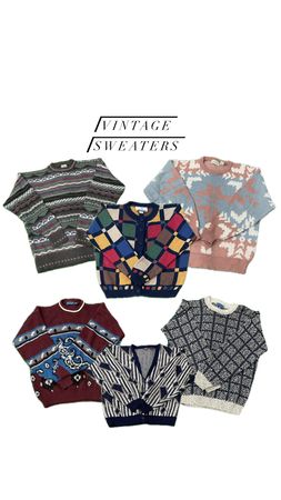 Vintage Style Sweaters