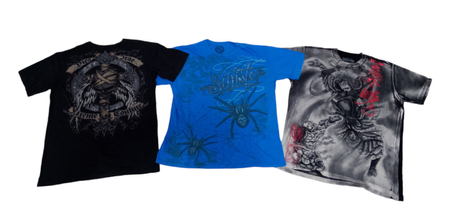 Men's Affliction Style t-shirts Ellie - 8 pcs - 30/9/24
