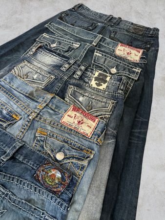 Jean Rock Revival True Religion pour hommes 20 pièces (A69)