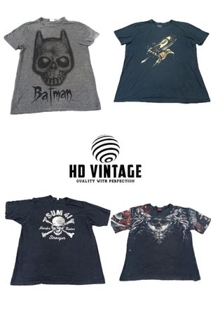 HD352 Premium Branded Music and Gothic Tees - 12 pcs