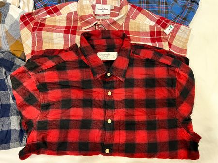 Chemise en flanelle pour hommes