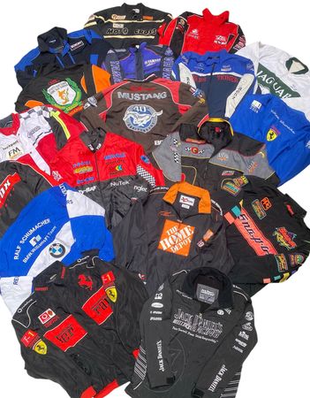 RACING JECKETS JACKDANIELS,AUDI,BMW,FARARI,MUSTANG,FAIERFOX etc