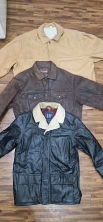 Men vintage leather jackets