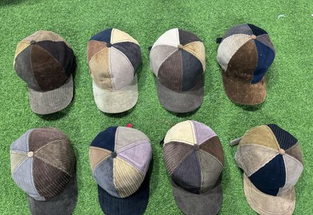 Rework unbranded corduroy cap 50 pcs