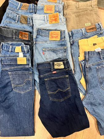 LEE/LEVI'S/WRANGLER PANTS