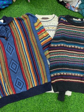 Coogi-Style Sweaters