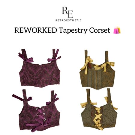 Corsetto Tapestry RIELABORATO