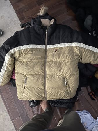 Mix brand puffer jacket