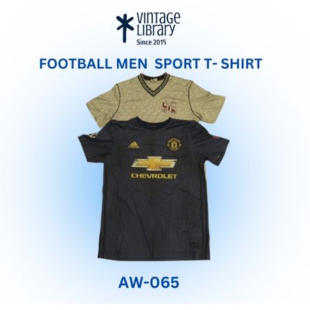 T-shirts de football pour hommes 20 pièces