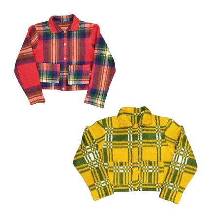 Upcycled Wool Blanket Jackets