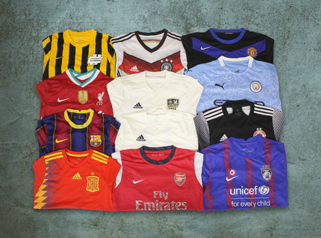 Fußballtrikots T-Shirts 20 Stück