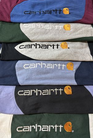 Vintage Carhartt Rework Style Spell out Sweatshirts All Sizes - MOQ 20 pcs