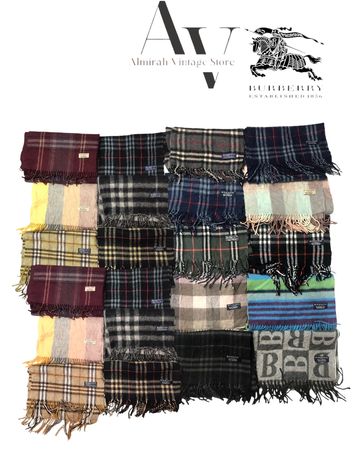 Burberry Scraves grade AB 50 pcs