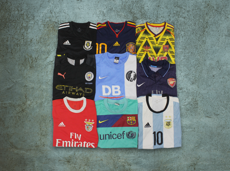 Maillot de football 15 pièces