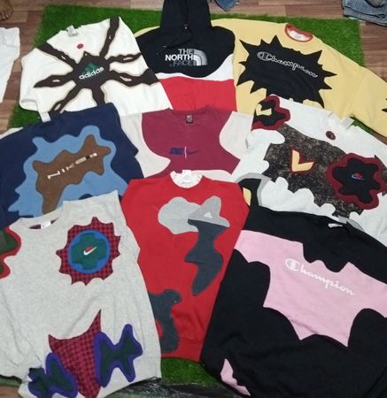 Original Mix Marke Neuinterpretation Sweatshirt 35 Stück