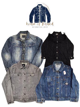 Veste en denim d'hiver tendance et magnifique Y2K