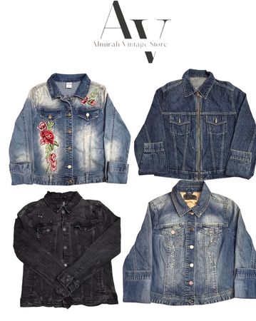 VESTES EN DENIM Y2K 20 pcs
