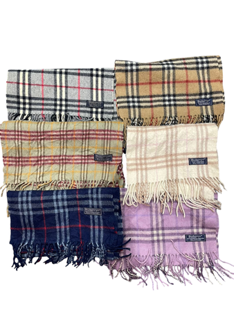Écharpes burberry Y2k 20 pcs