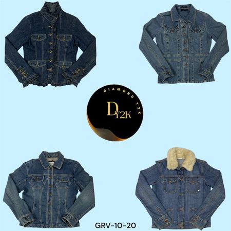 Veste en denim Y2K - La couche vintage parfaite (GR)