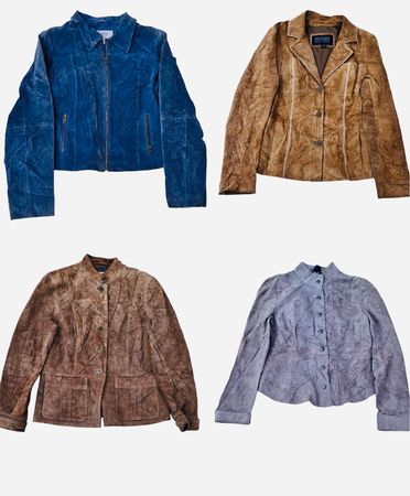 Blazers de Suede Y2K