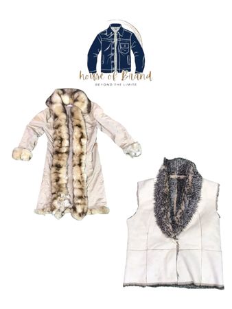 Casacos afegãos longos e curtos Y2K