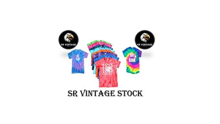 Balles de T-shirts tie dye de 45 kg