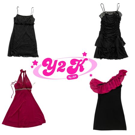 Robe Mini Babiecore Cybergirl Y2K Mix de Fête