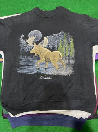 sweatshirts Col rond Grand imprimé Pièces 34