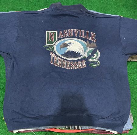 Sweartshirts Collo Rotondo Stampa Sul Retro 27 Pezzi