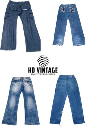 Jean baggy pour homme HD375 - 23 pièces