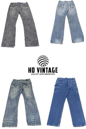 Jean baggy pour hommes HD372 - 20 pièces