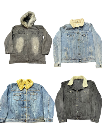 Veste en denim sharpa Y2K