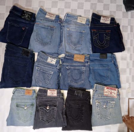 ID 96 True religion Total 13 pieces