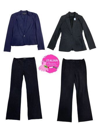 Blazer structuré et pantalons en poly essentiels d'automne