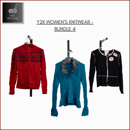 MAILLES FEMMES Y2K - LOT 4 - 10 PIÈCES