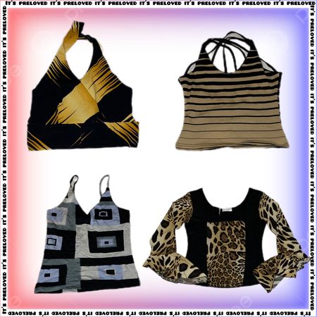 Tops Slinky Sexy Y2K Mix (SS-775)