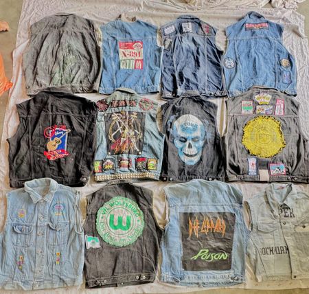 Gilet en denim fou 20 pièces
