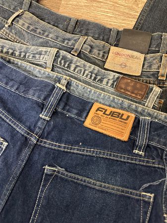 Jean bleu pour homme 5 pièces