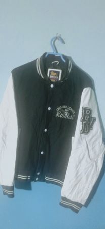 Men's American varsity leather and rexine sleeves jackets