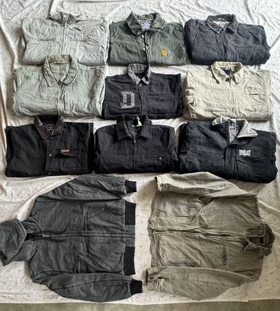 vêtements de travail vestes 11 pièces